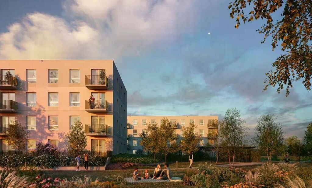 Nowe mieszkanie 3 pokoje, 54,51 m² – Iwiny