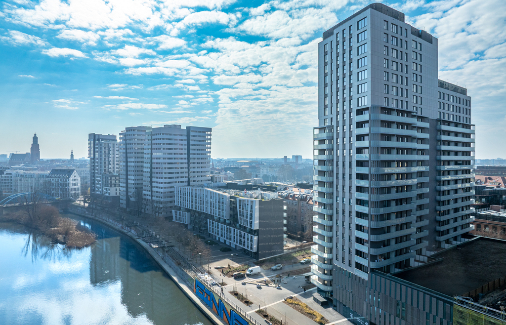3 pokoje | 57,98 m² | 10 piętro | taras 11,50 m² | centrum Wrocławia