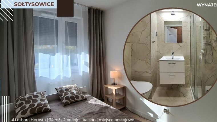 Nowe 2 pokoje | balkon | miejsce postojowe | Sołtysowice